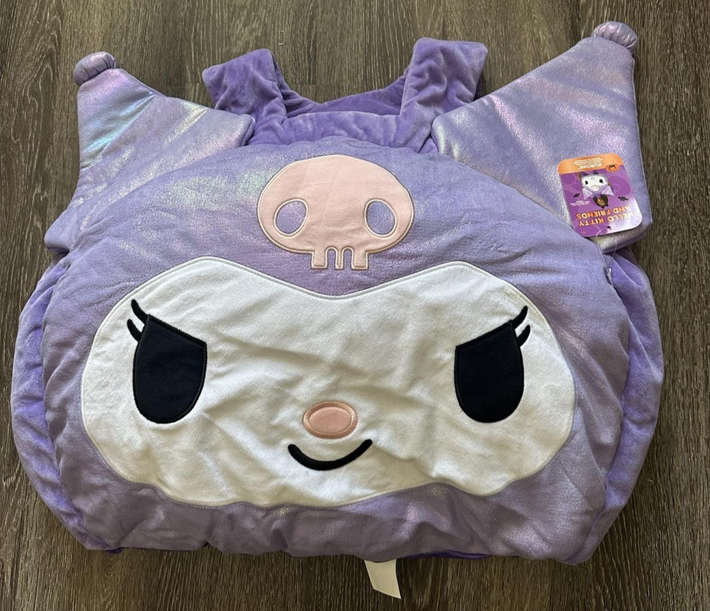 Hello Kitty & Friends Kuromi One Piece Costume One Size Purple Padded Jazwares